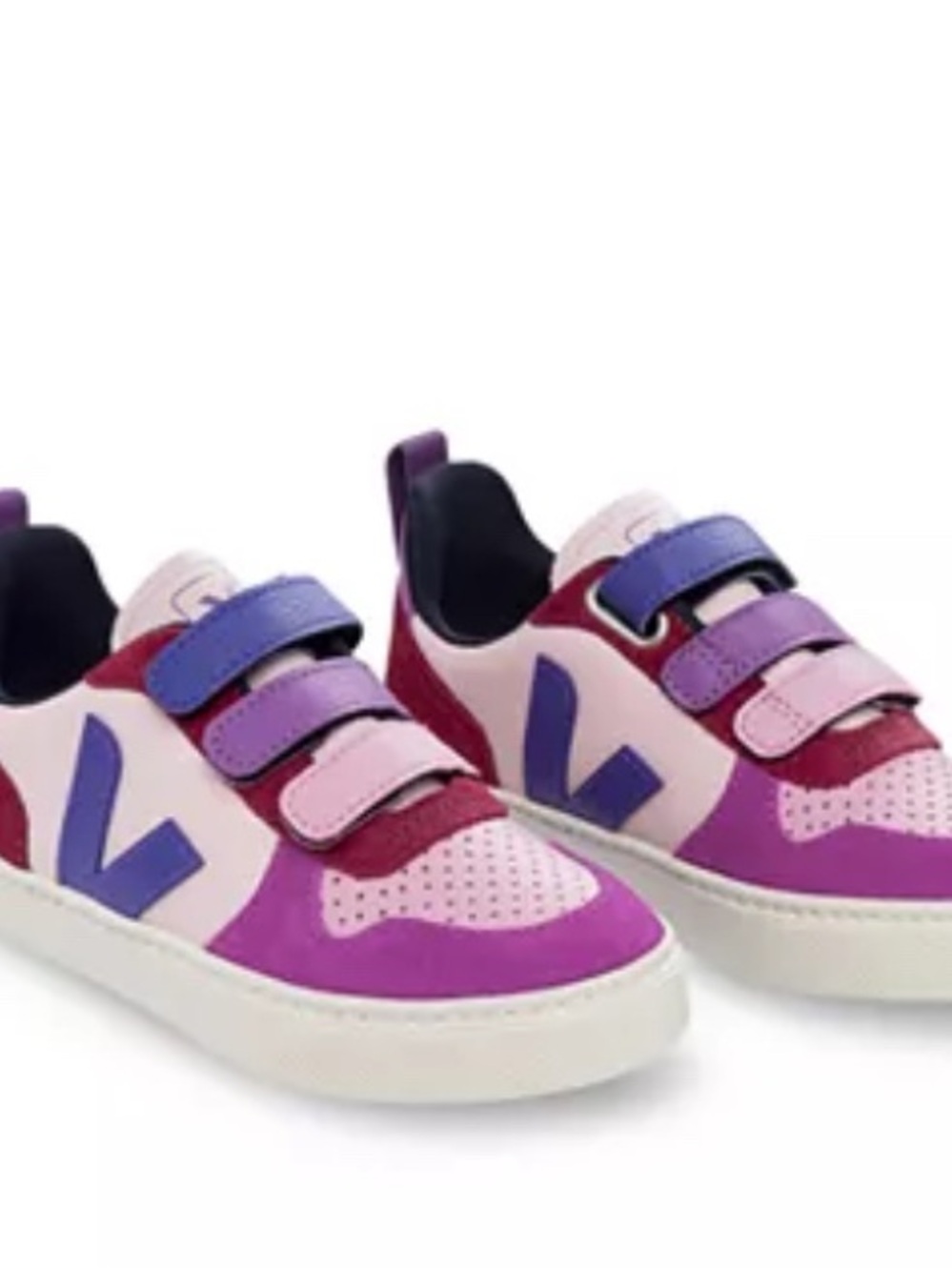VEJA Toddler V-10 Sneakers - Color Petale - Sz 10 (EU 27)